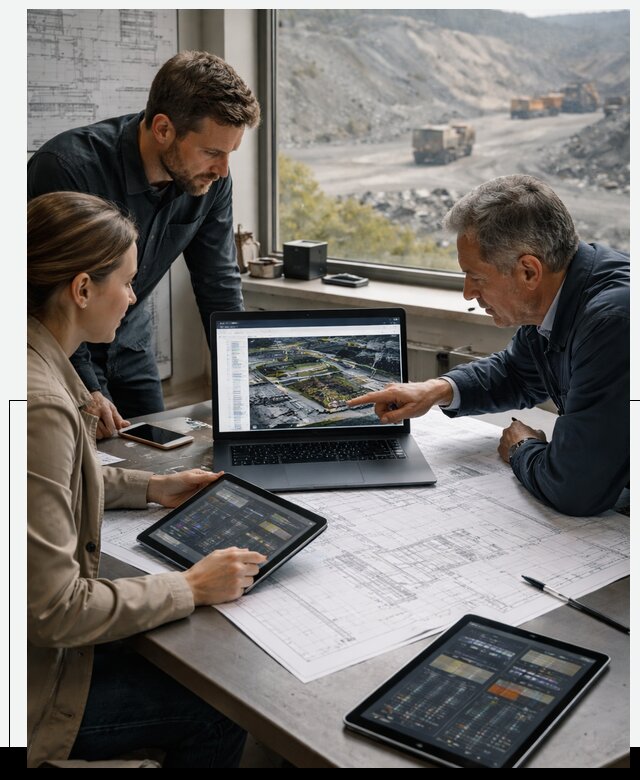 Разработка и внедрение систем для горнодобычи в Лобне