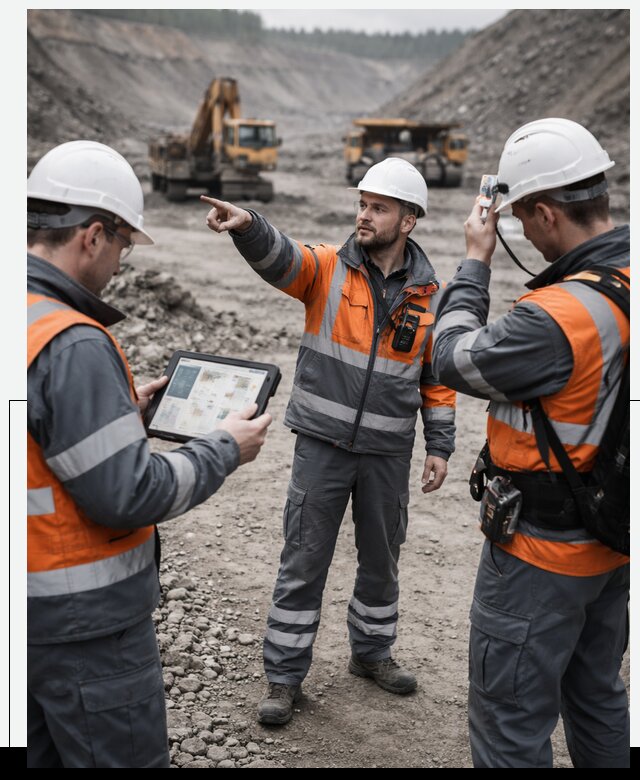 Система контроля персонала для горнодобывающей отрасли в Лобне