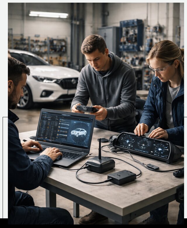 Разработка Connected Car и ПО для автопрома в Лобне