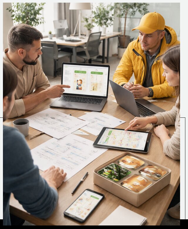 Разработка агрегатора доставки еды в Лобне от 15489 р., АвикейЛбн