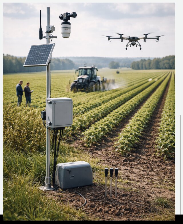 Разработка IoT мониторинга полей в Лобне от 8777 р. | АвикейЛбн